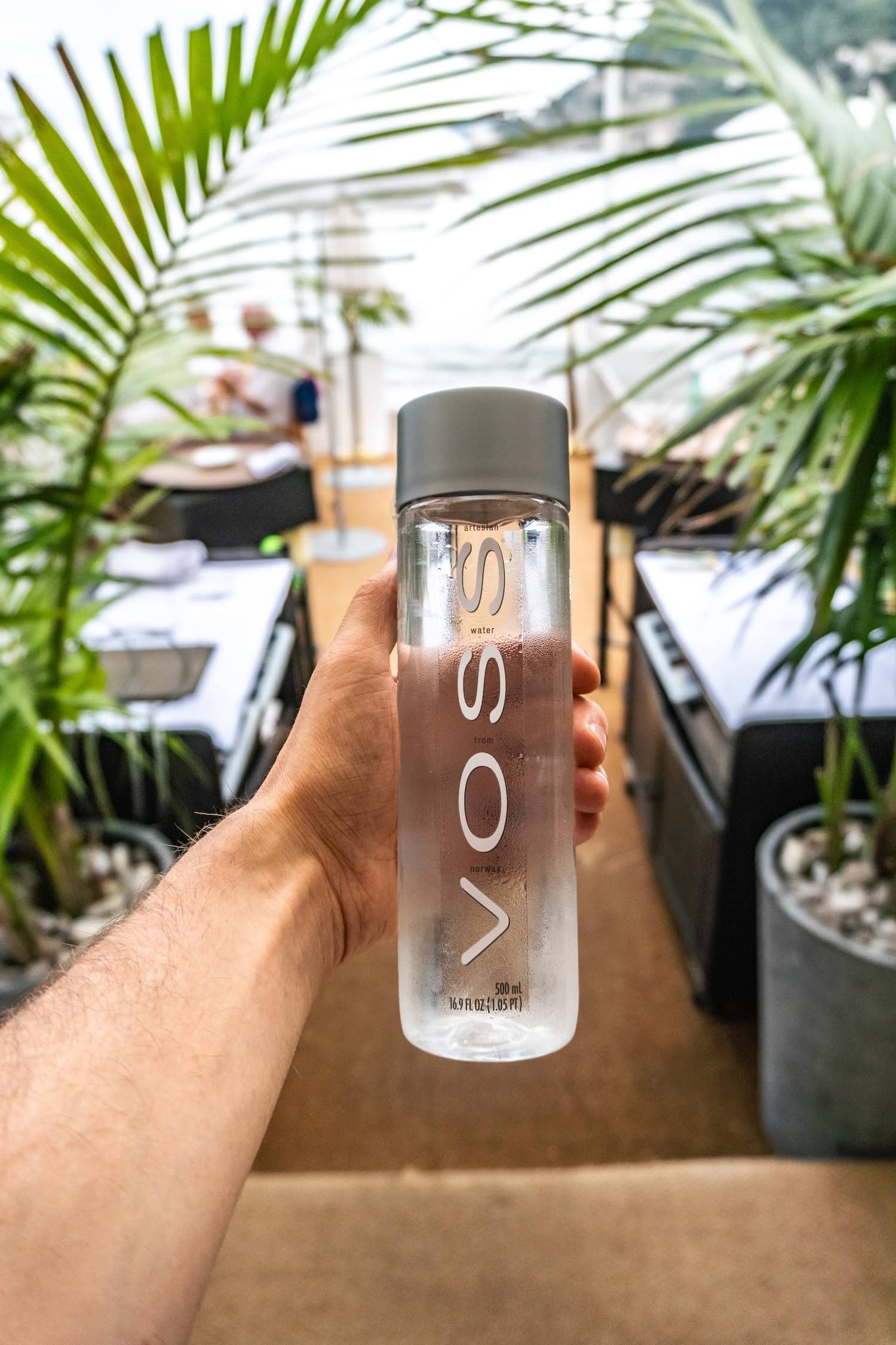 Wasserflasche von Voss