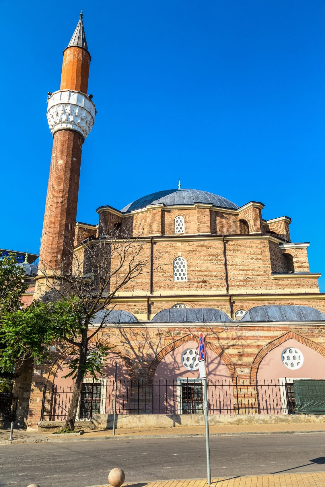 Außenansicht der Banja-Baschi-Moschee in Sofia 