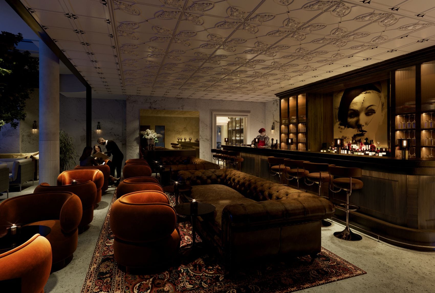 Bar Mulray im 25hours Hotel Olympia in Sydney 