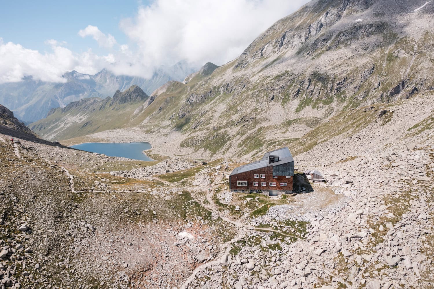 Almhütte auf dem Pfunderer Weg in Gitschberg Jochtal