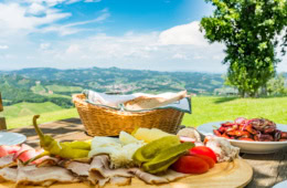 Brettljause in der Steiermark.