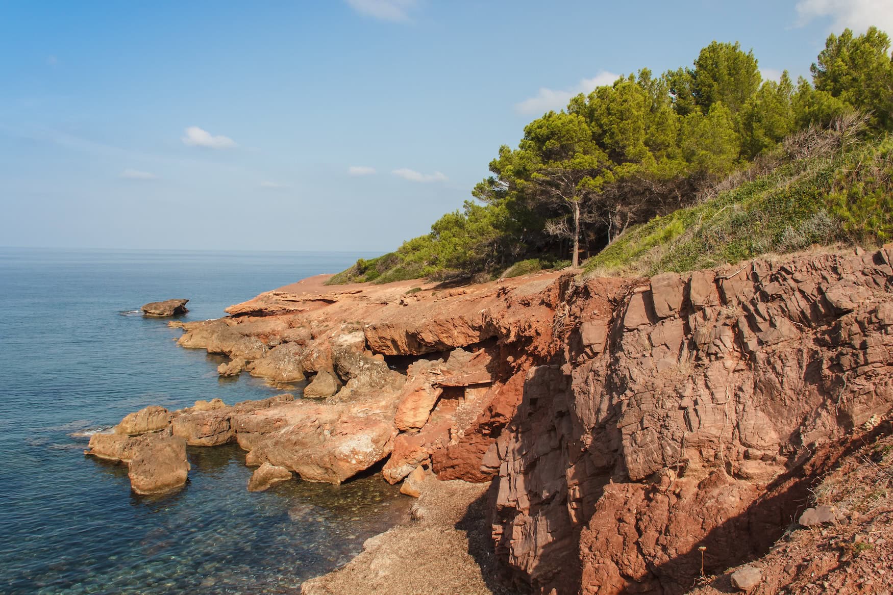 Die Cala en Basset auf Mallorca.