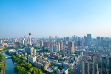 Skyline von Chengdu