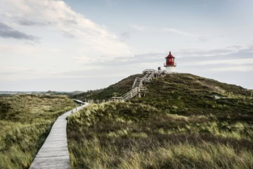 Leuchtturm auf der Insel Amrum
