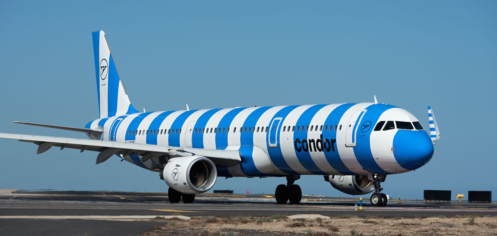 Flugzeug der Airline Condor 