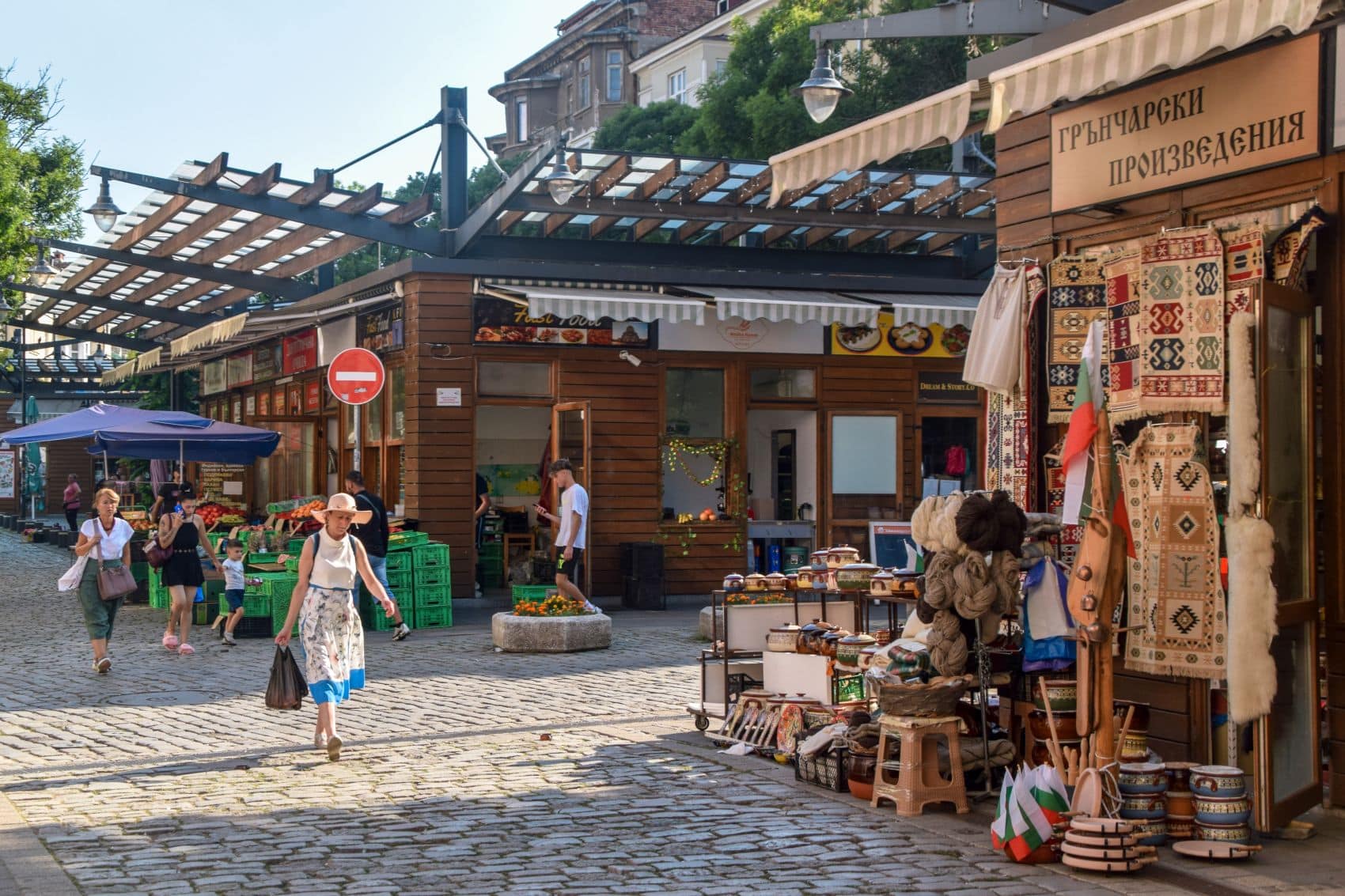 Frauenmarkt (Zhenski Pazar) in Sofia 