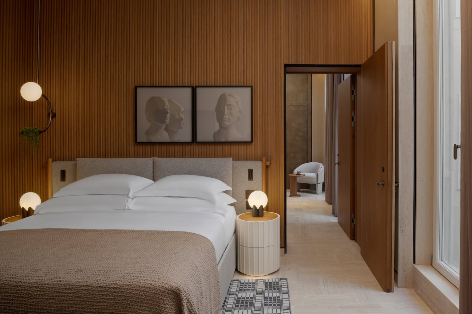 Zimmer im Six Senses Rome