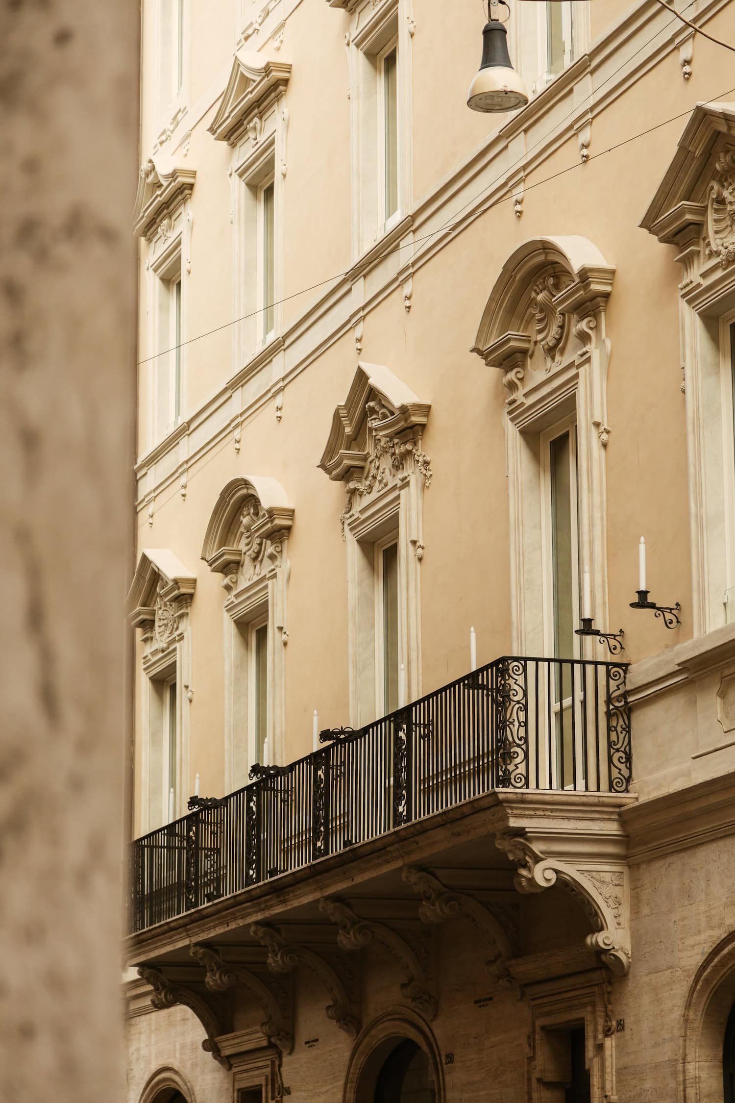 Fassade des Six Senses Rome