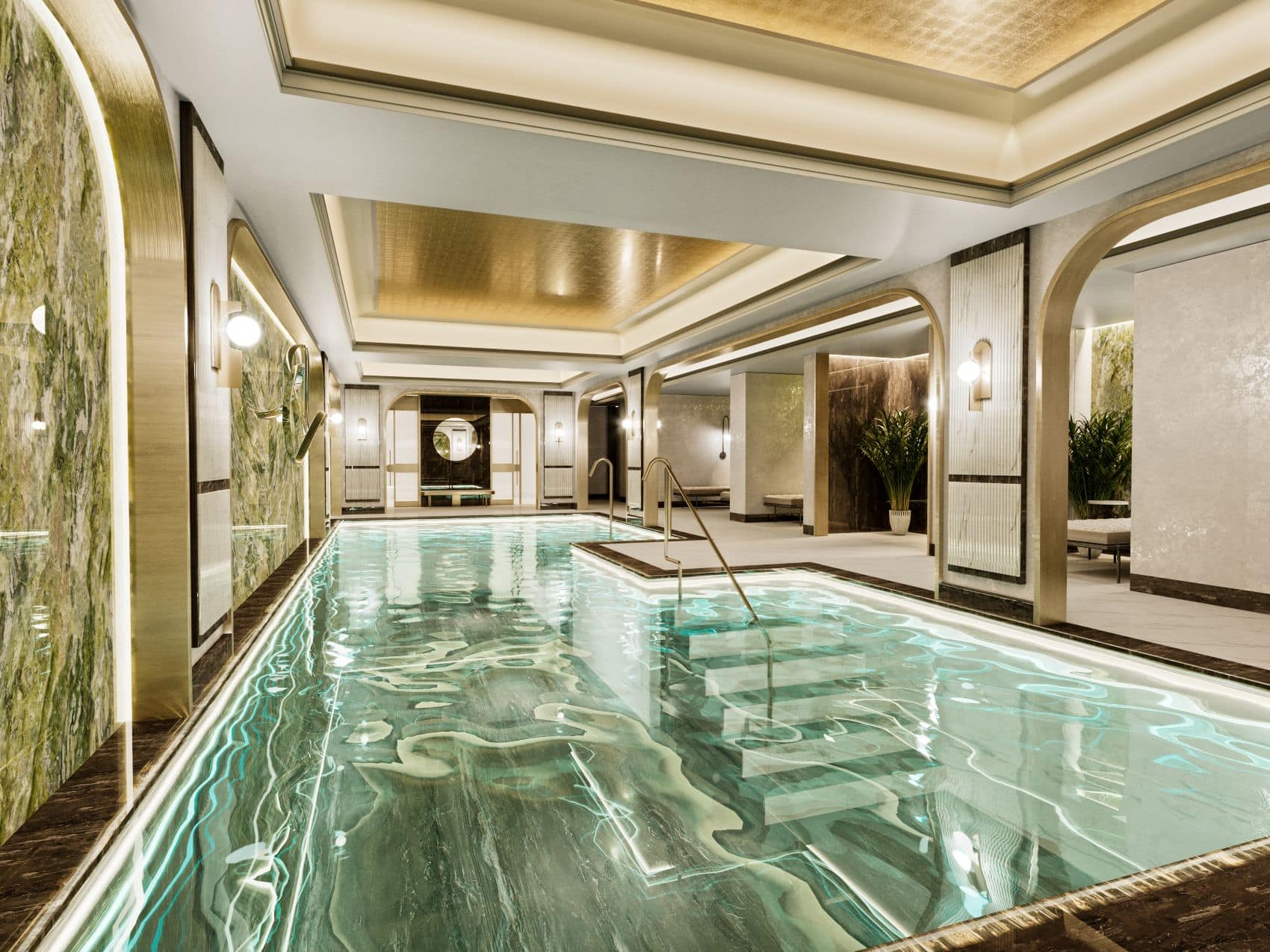 Swimming Pool im Mandarin Oriental Wien 