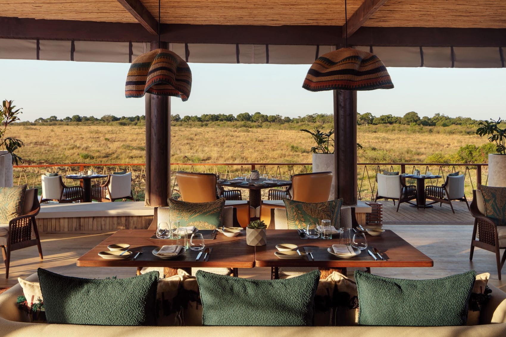 Restaurant Nest im The Ritz-Carlton, Masai Mara Safari Camp 