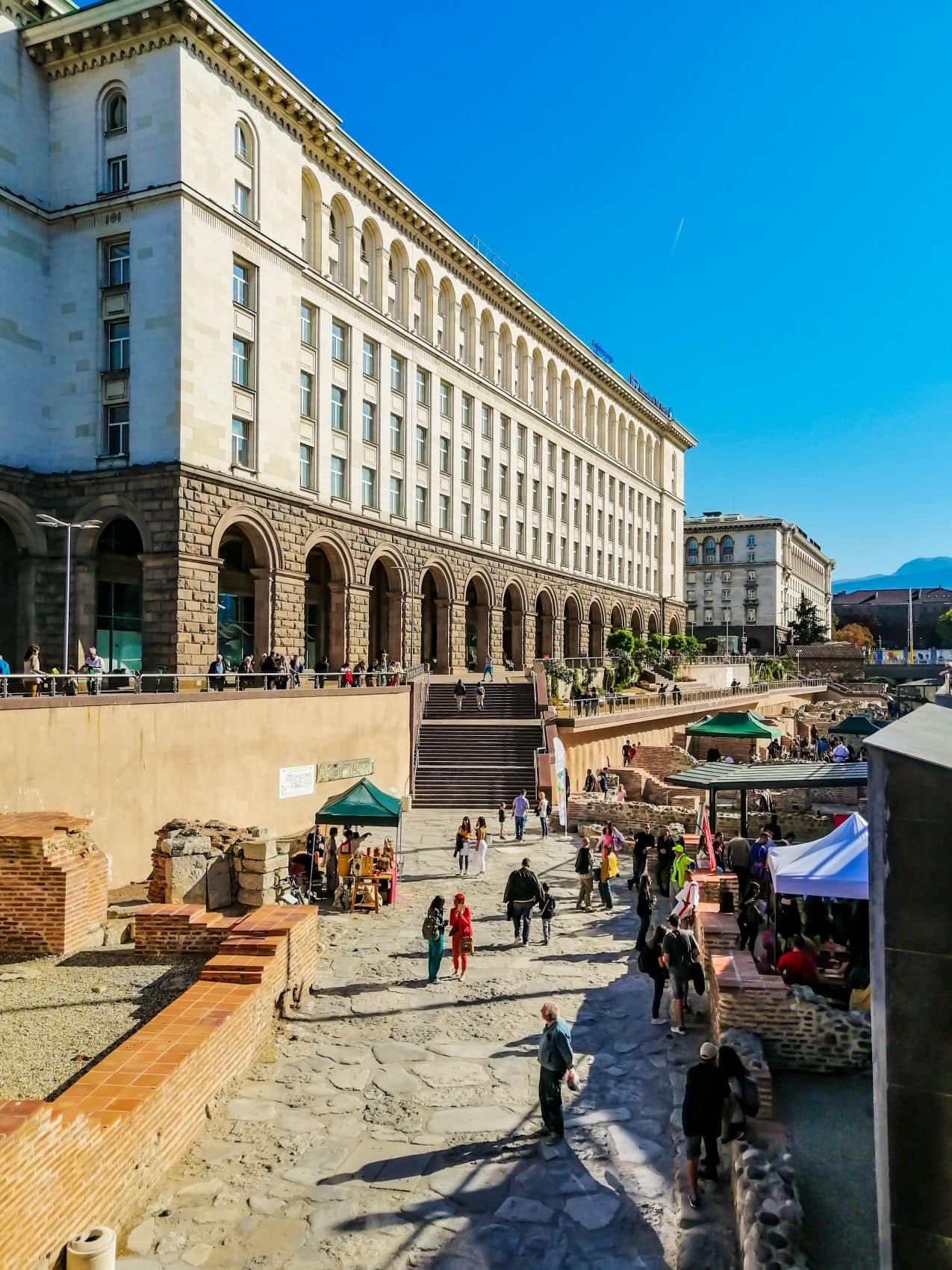 Ruinen von Serdica in Sofia 