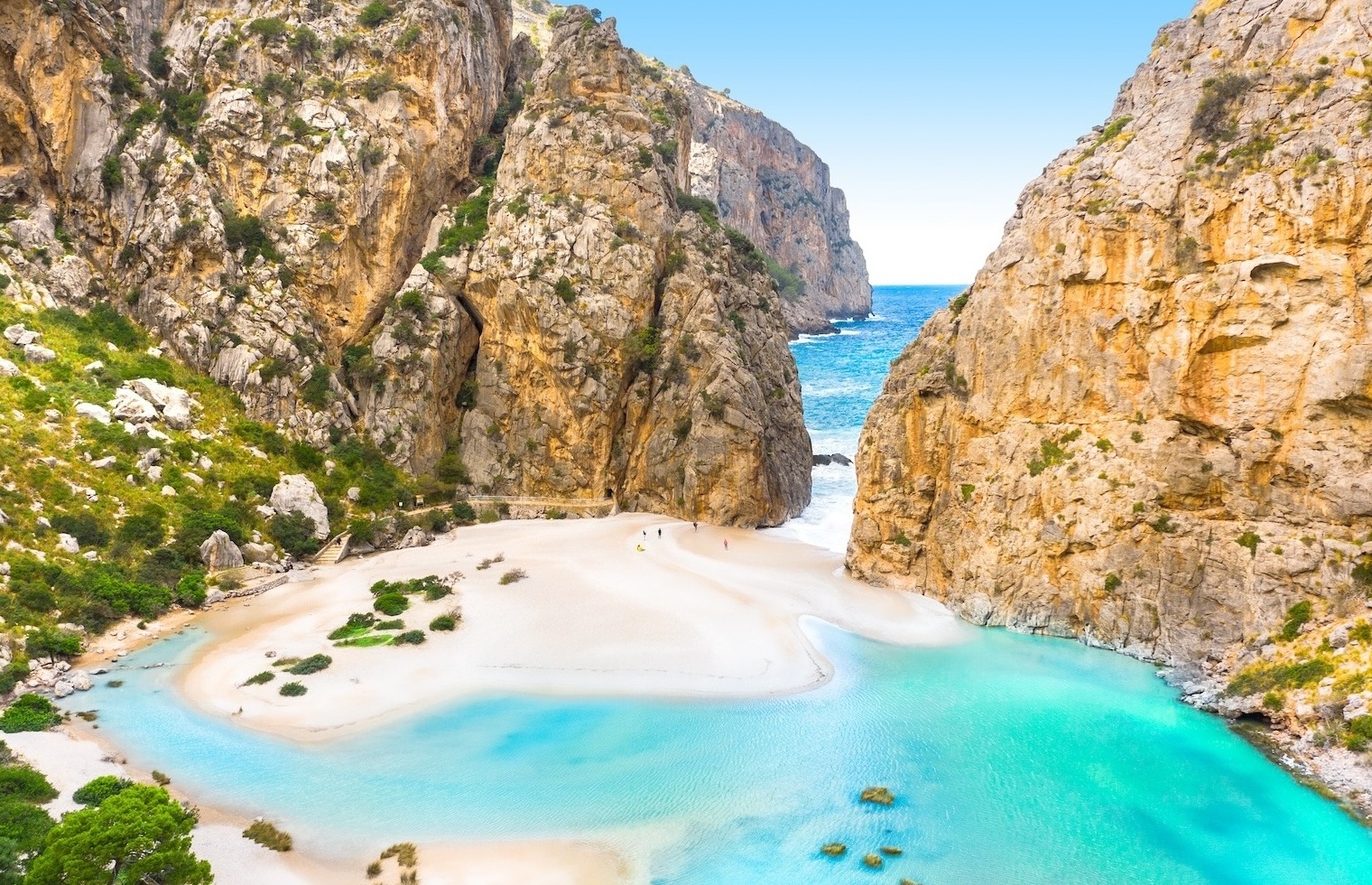 Torrent de Pareis auf Mallorca.