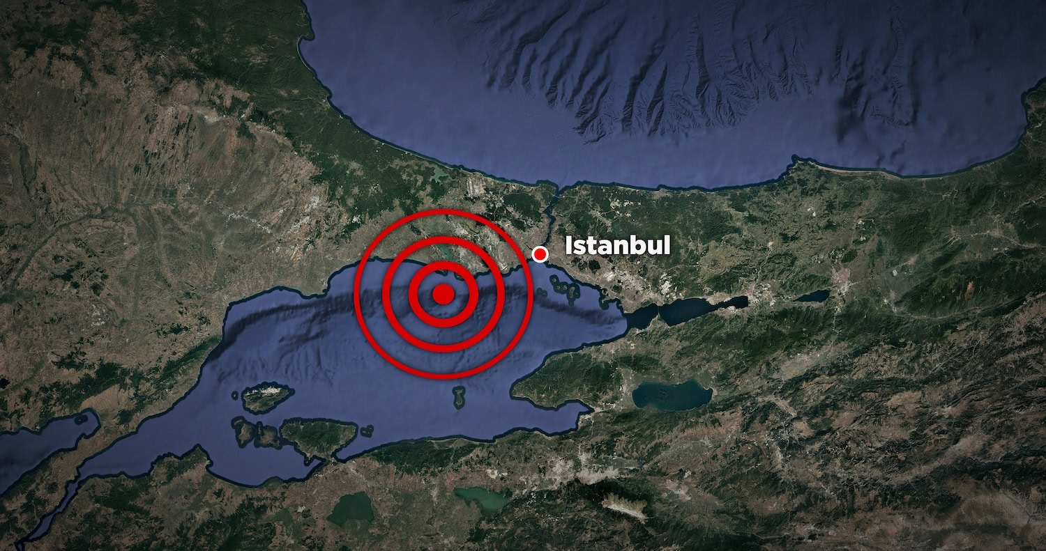 Erdbebengebiet Istanbul