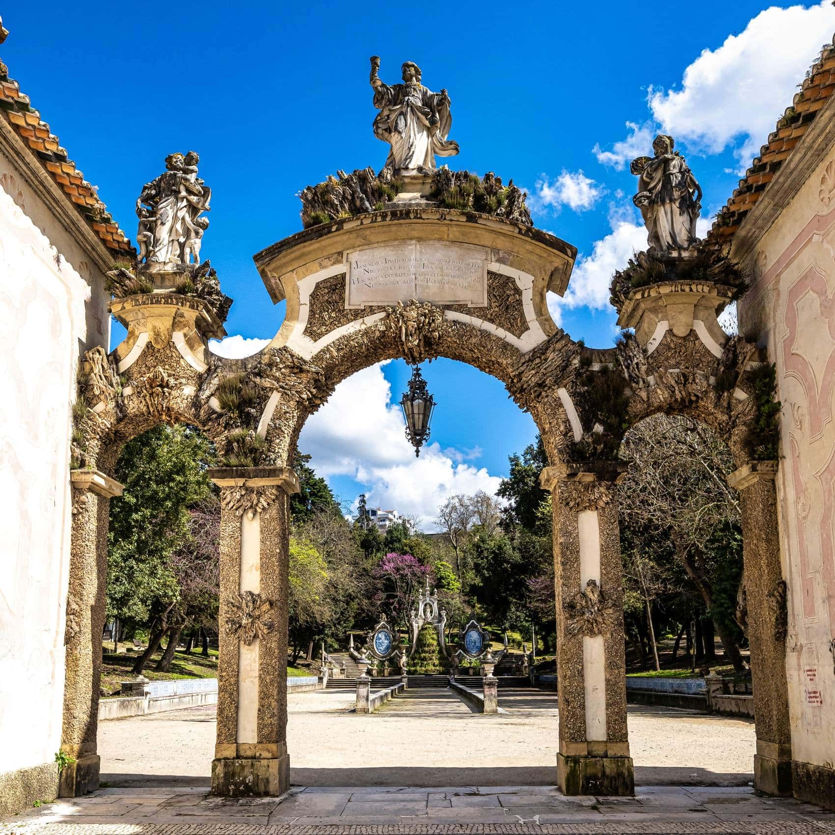 Jardim da Sereia in Coimbra, Portugal