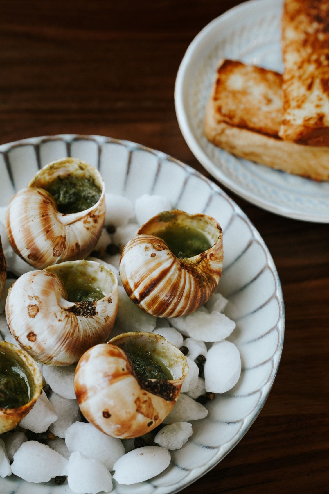 Gericht »Escargots de Bourgogne«
