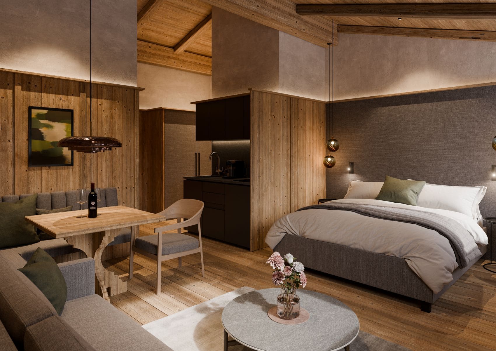 Suite im Zuegg Alpine Cuisine & Chalets 