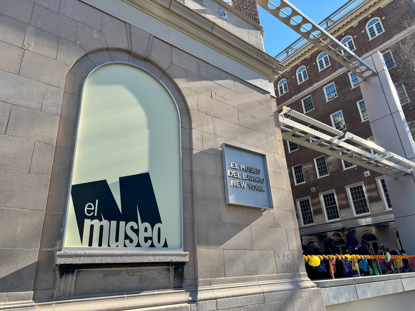 Fassade des Museo del Barrio in New York.