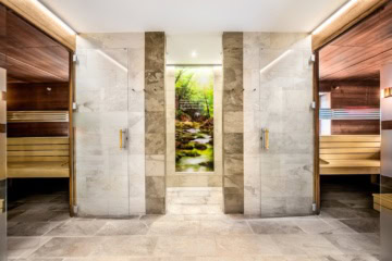 Sauna im Riverresort Donauschlinge