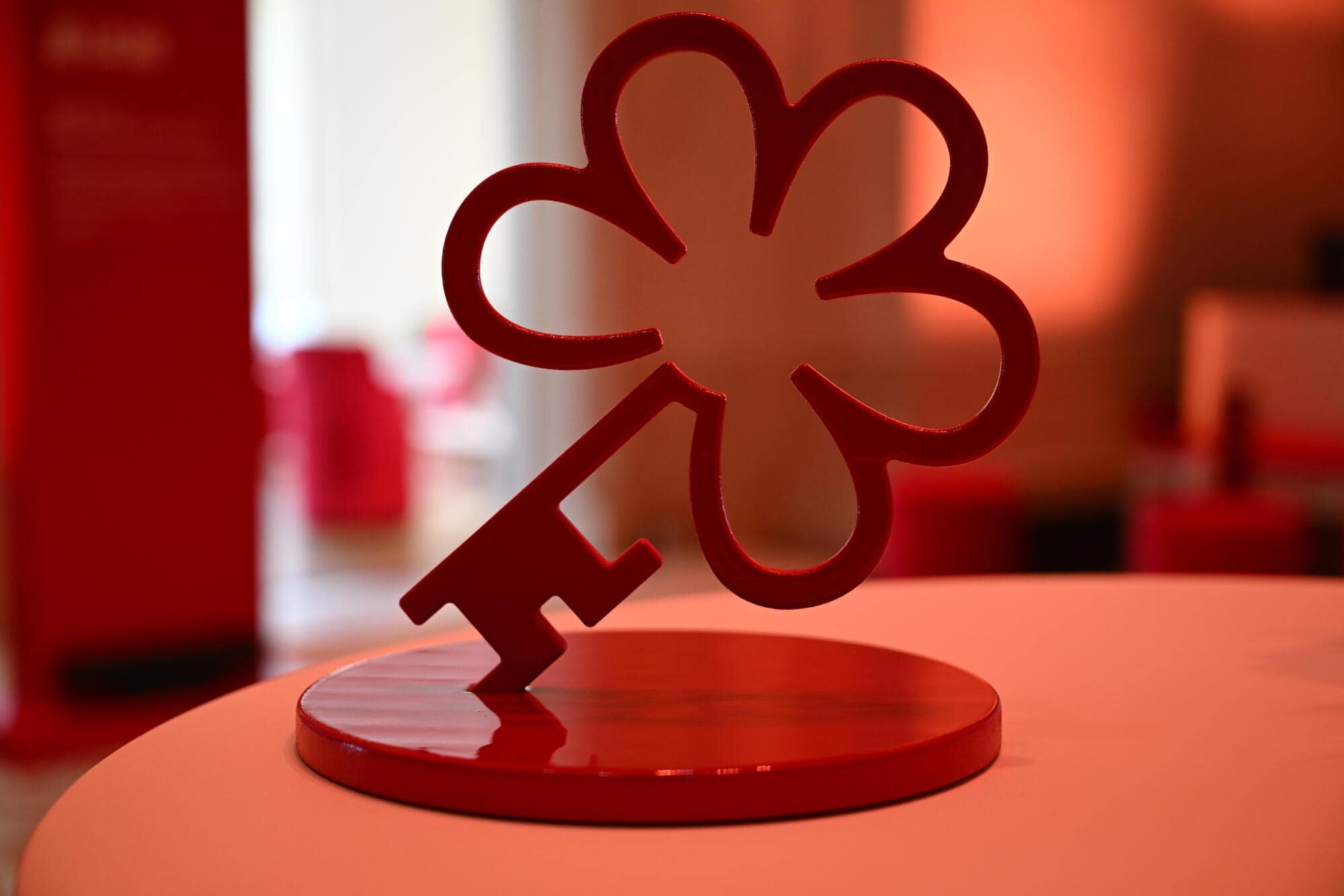 Ein Michelin-Key-Award.