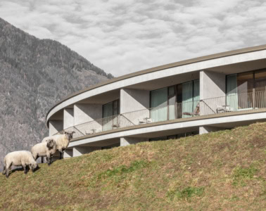 Das Olm Nature Escape in Südtirol.