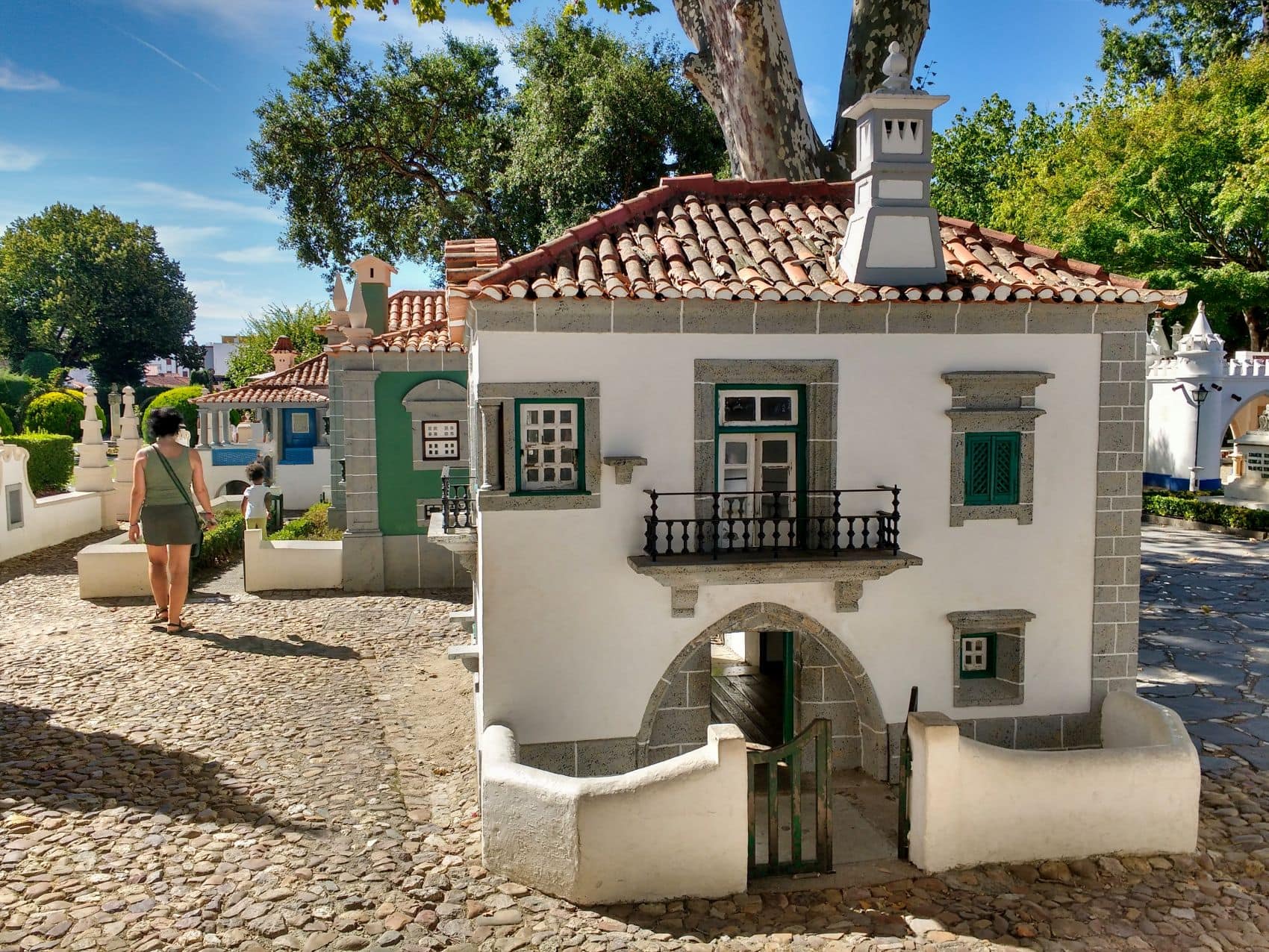 Portugal dos Pequenitos park, Coimbra, Portugal,