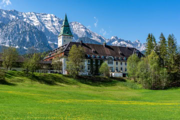 Das Schloss Elmau zählt weltweit zu den besten Hotels.