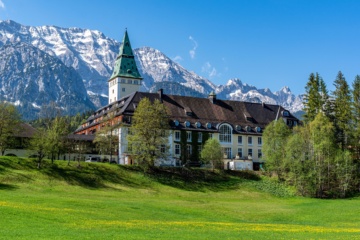 Das Schloss Elmau zählt weltweit zu den besten Hotels.