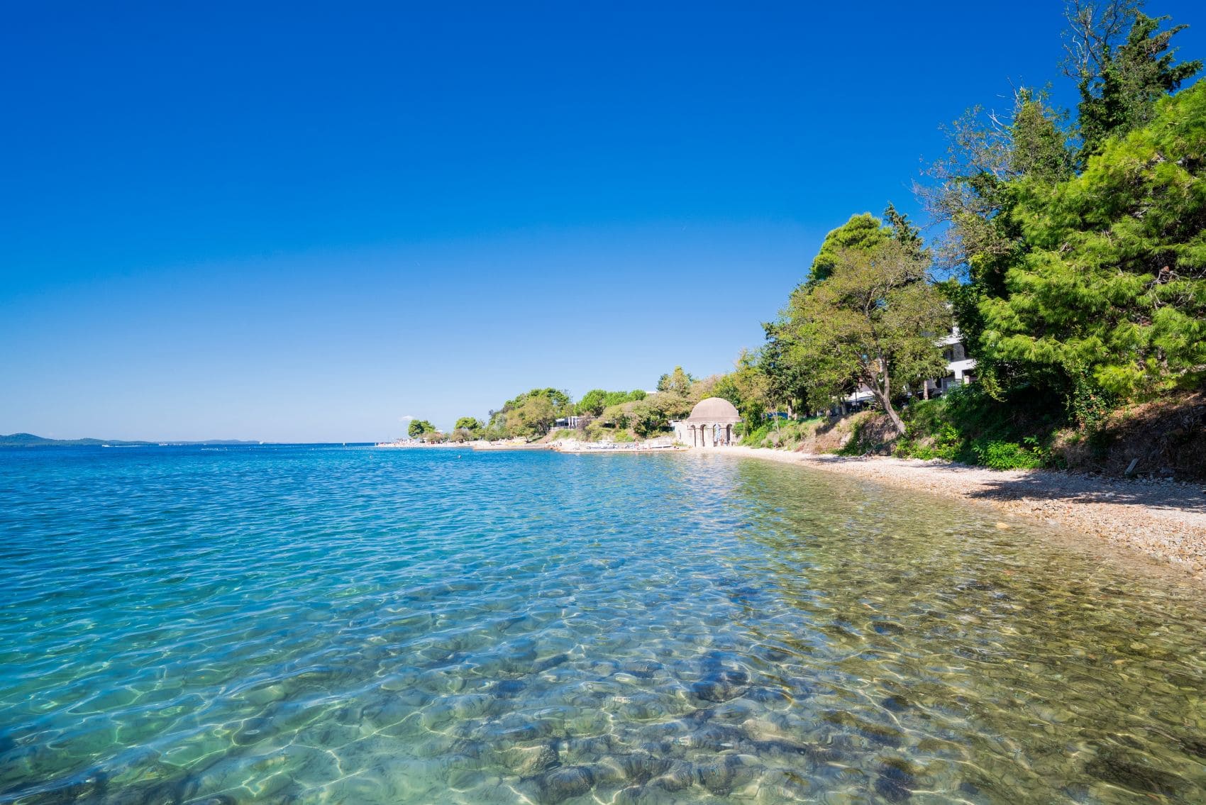 Strand Kolovare in Zadar