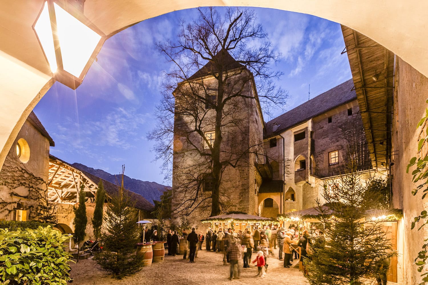 Schlossadvent in Schenna
