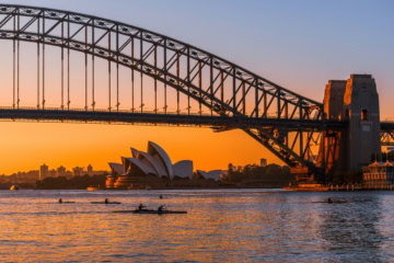Blick auf Sydney. Wir haben tolle Sydney-Tipps für dich.