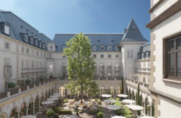 Innenhof The Florentin Frankfurt