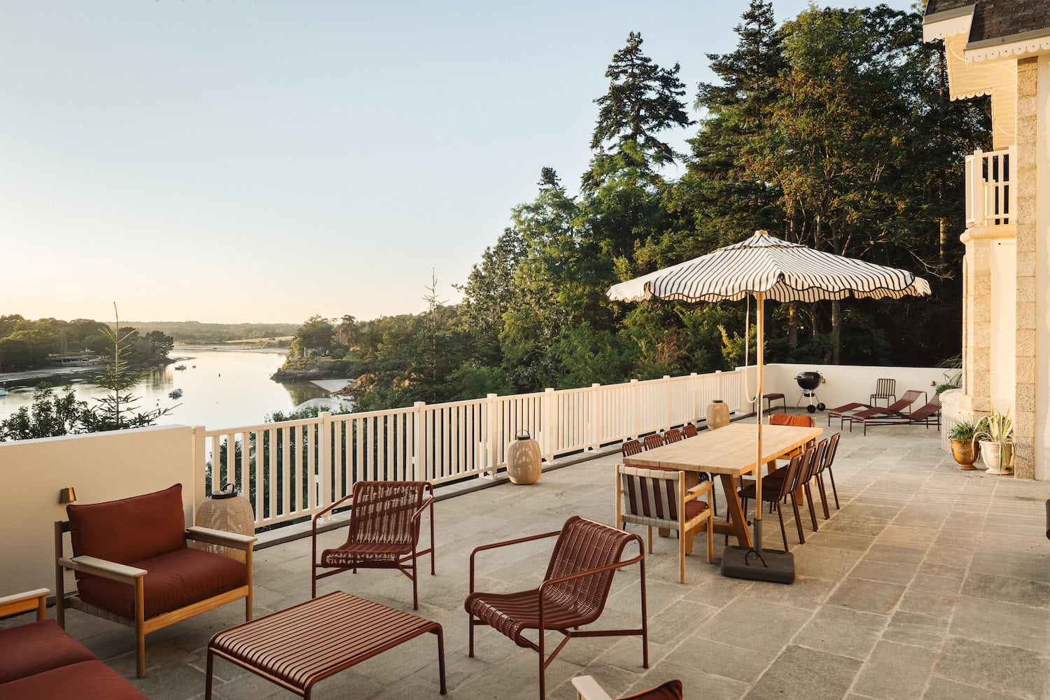 Ausblick über den Fluss