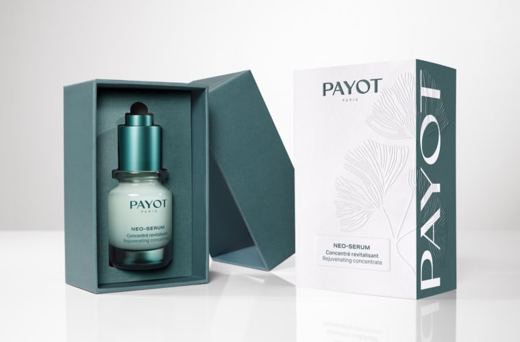 Verpackung des Serums von Payot