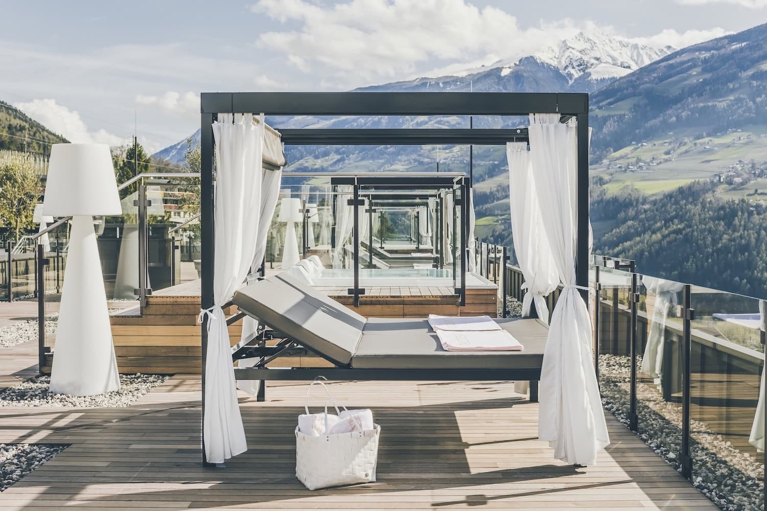 Panoramaliegen im Hotel Golserhof