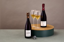 Champagner mit Gläsern