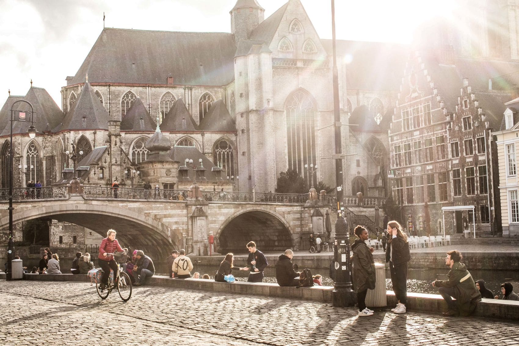 Kai Graslei im Zentrum von Gent