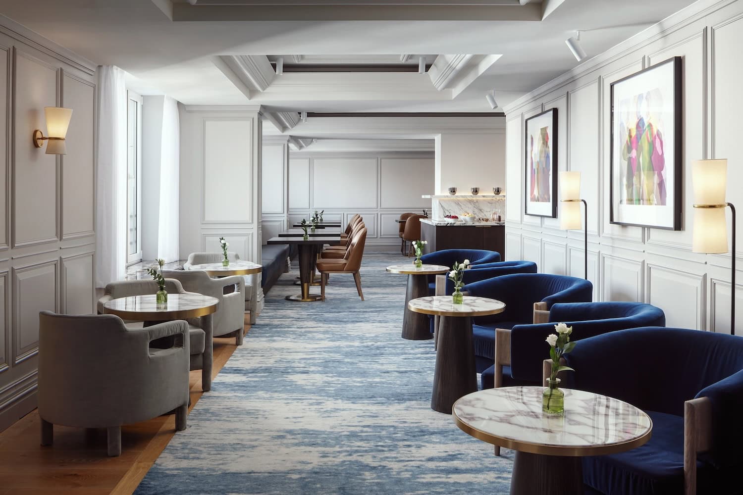 Lounge im Ritz-Carlton Berlin