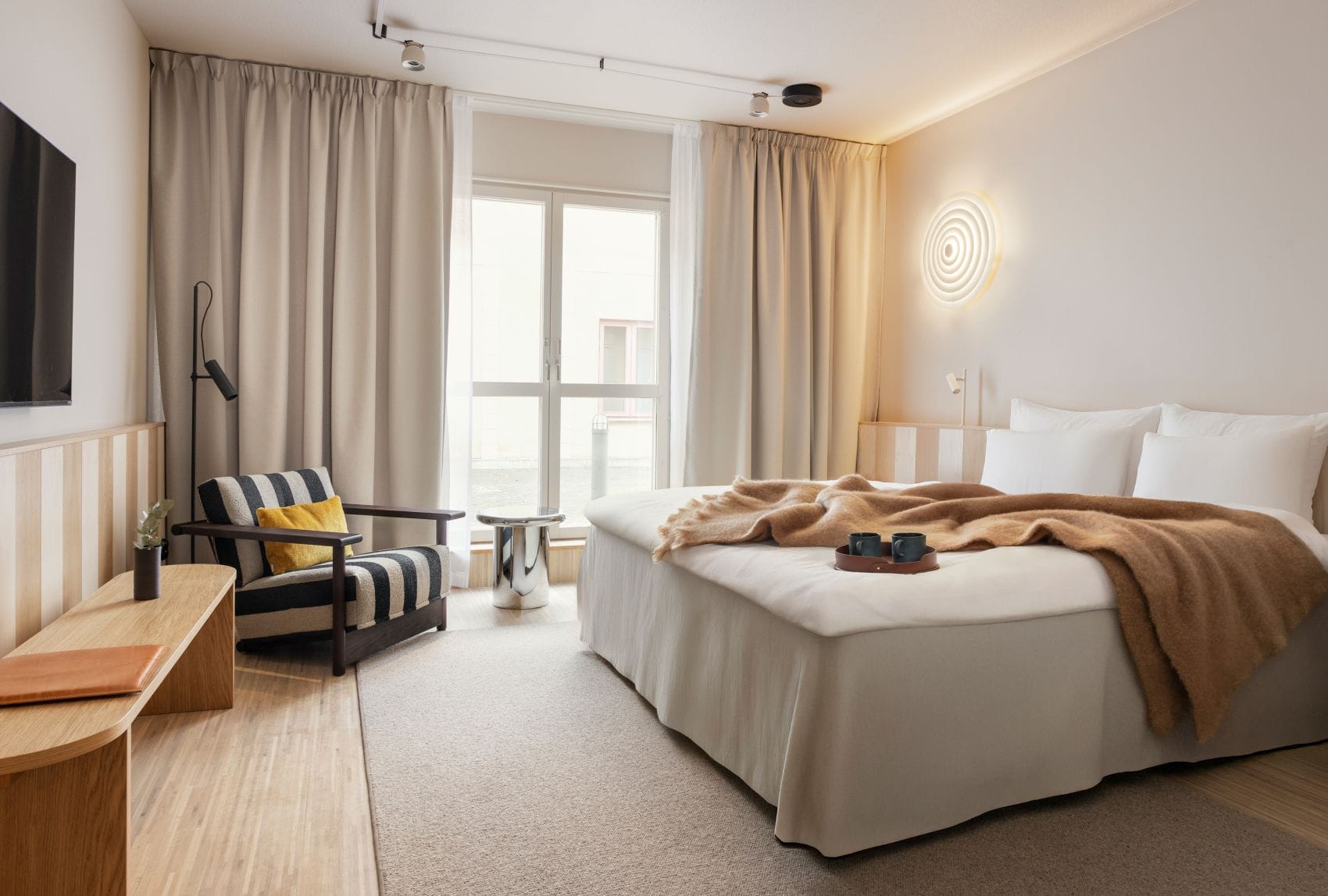 Zimmer im Hotel Hagastrand in Stockholm 