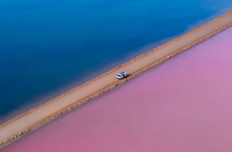Der Lake MacDonnell in Südaustralien.