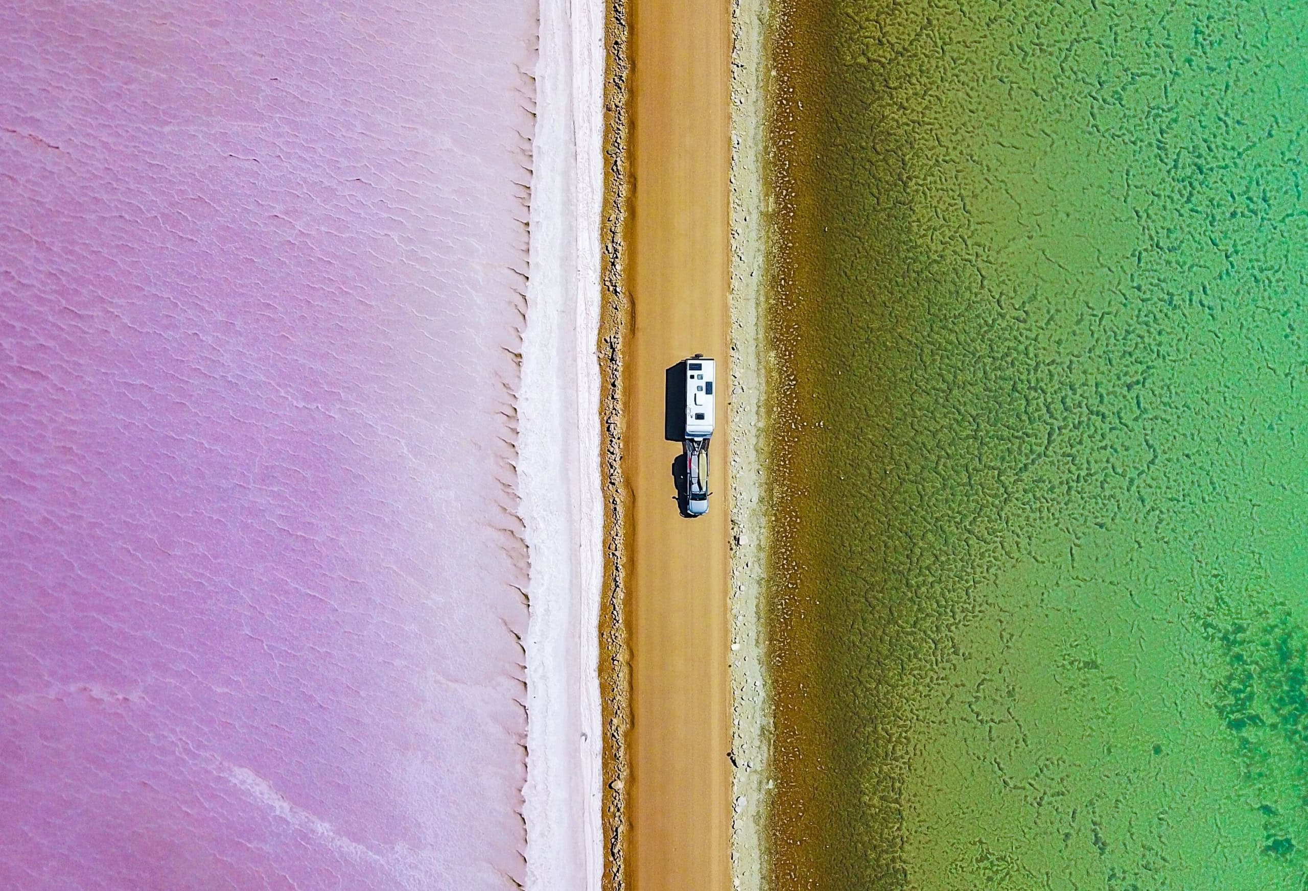 Der Lake MacDonnell ist ein Must-see im Südaustralien-Urlaub.