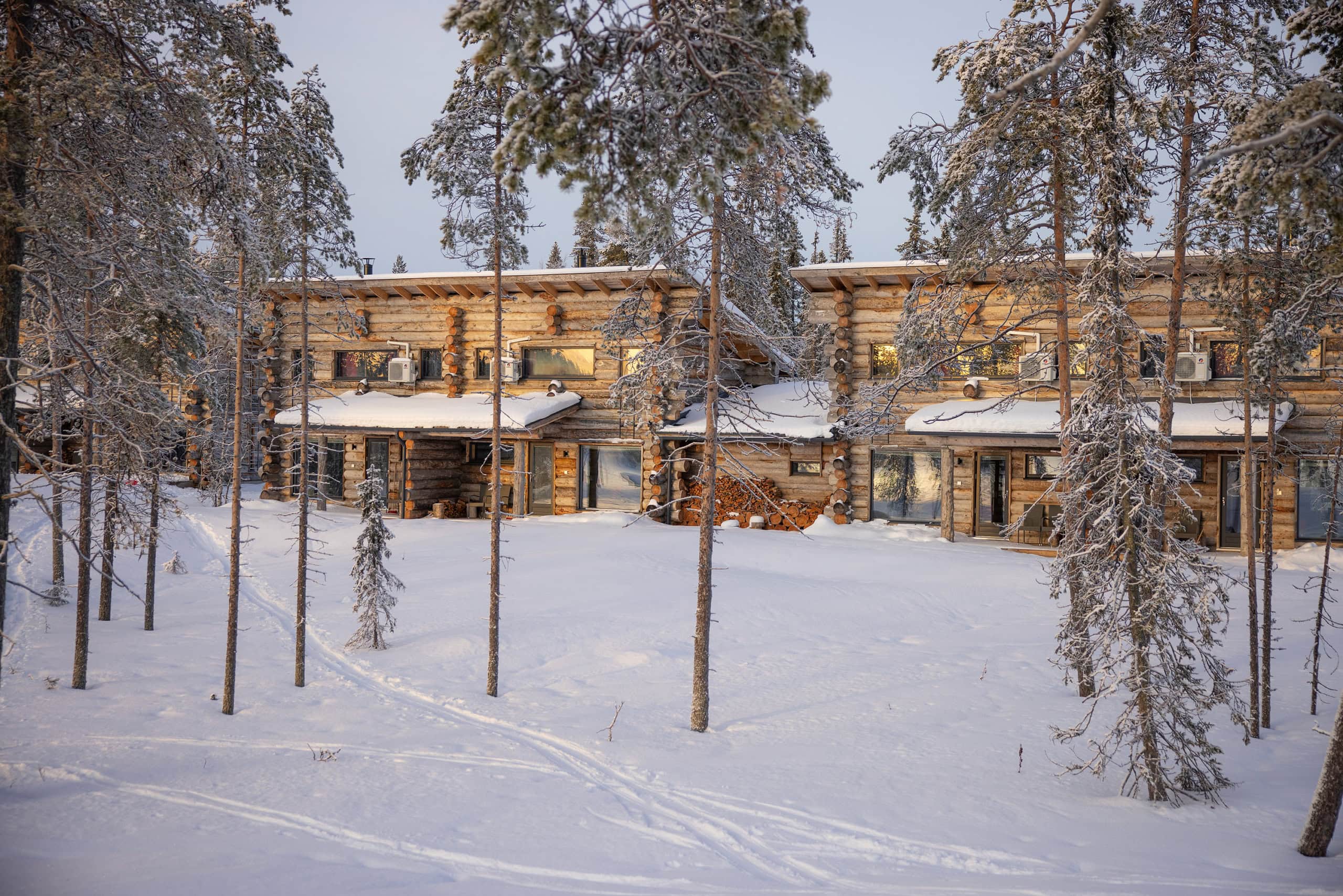 Das Rukan Salonki & Pyhäpiilo Sauna Resort.
