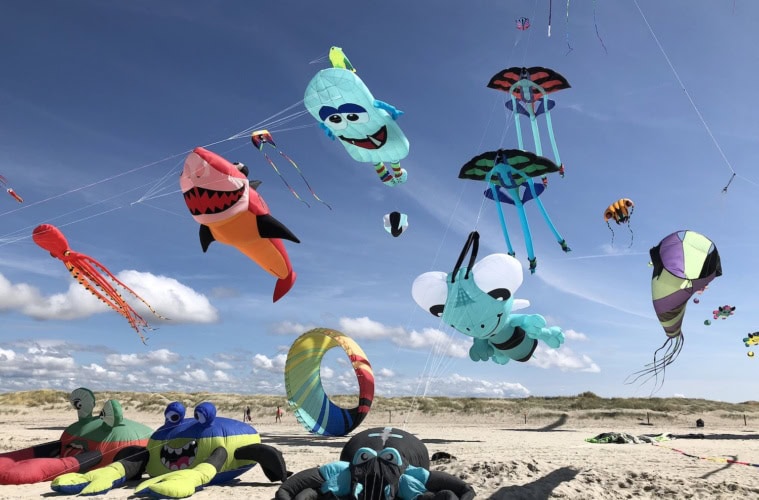 Drachfest am Ordinger Strand in St. Peter-Ording
