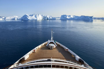 die Seabourn in Grönland