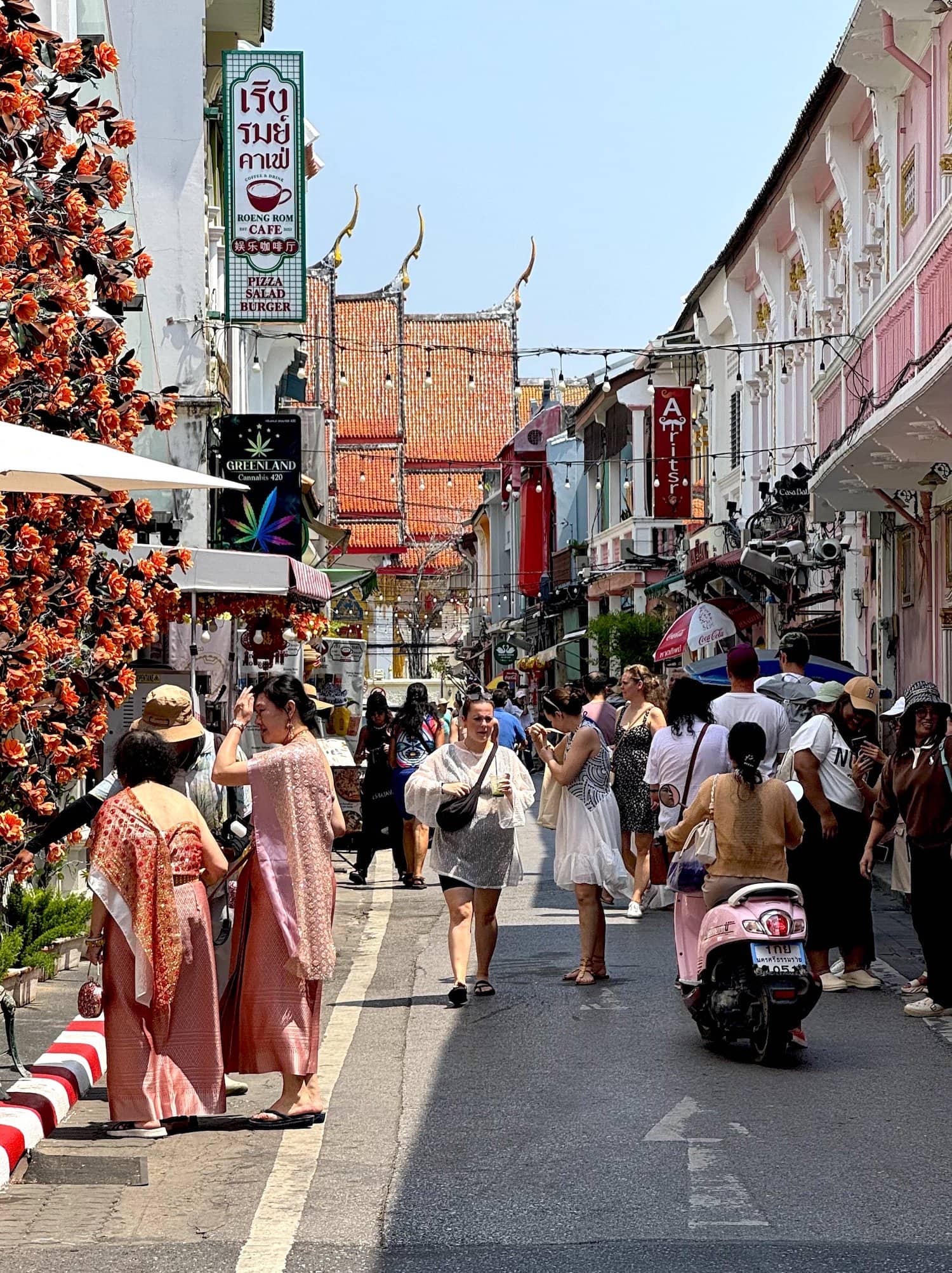 wuselige Altstadt von Phuket