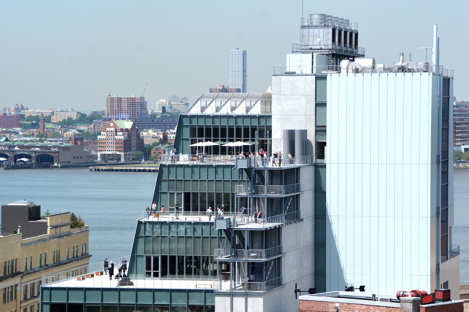 Whitney Museum in New York von außen