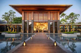 Ankunftspavillon des Hotels Regent Bali Canggu