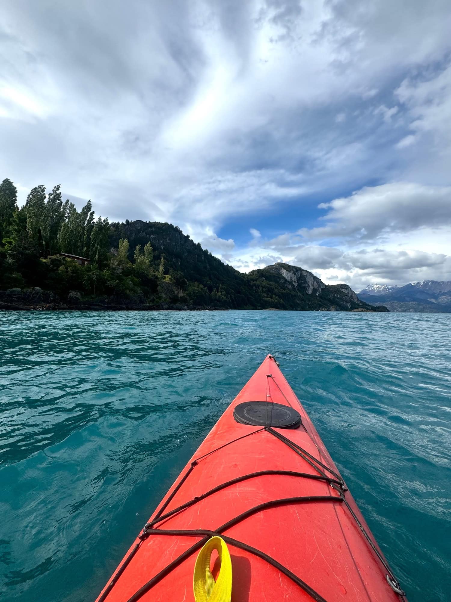 Kanufahren auf dem Lago General Carrera