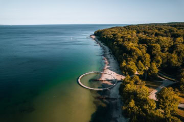 unendliche Brücke in Aarhus