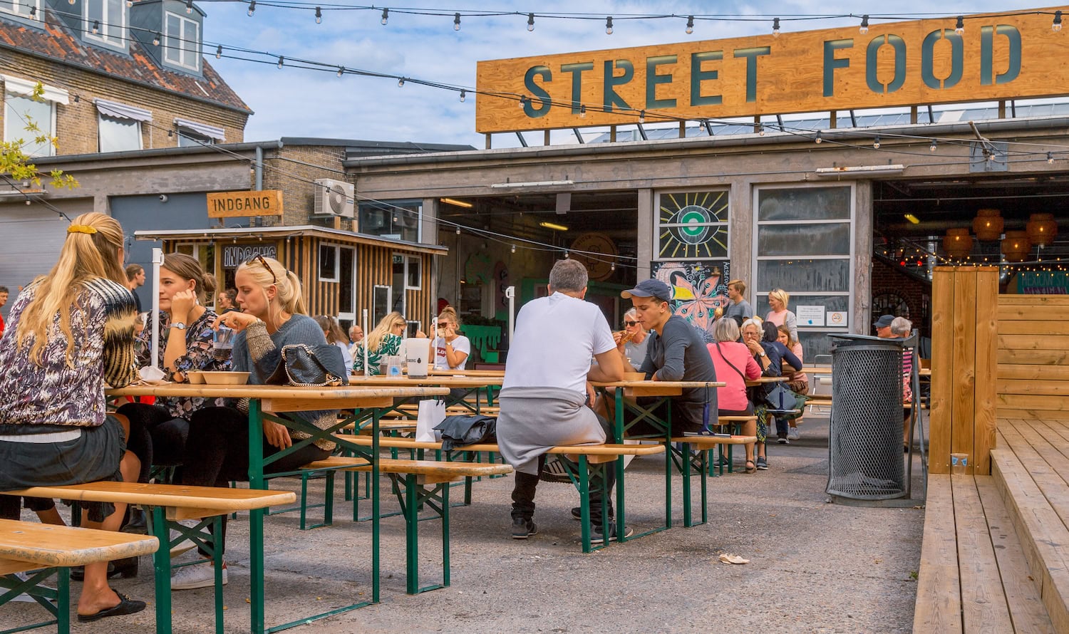 Streetfood Markt in Aarhus