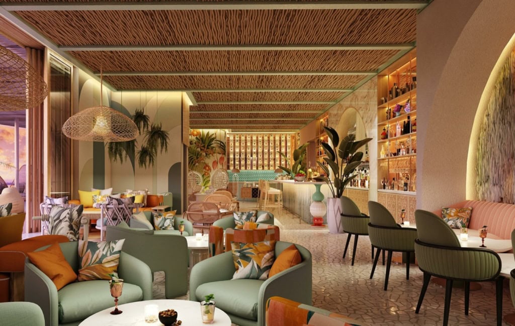 Ein Restaurant des Hotels.